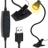 Školská stolová lampa pre klip s 24 LED USB (Školská lampa s klipom na stôl 24 LED USB)