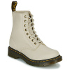 Dr. Martens Polokozačky 1460 PARCHMENT BEIGE VIRGINIA Béžová