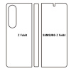 Hydrogel ochranná fólia pre Samsung Galaxy Z Fold 4 (SM-F936) Variant:: vonkajšia číra