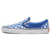 VANS Classic Slip-On CHECKERBOARD TRUE BLUE - 39