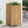 vidaXL Kvetináč 40x40x80 cm bambus - Hnedá - 91624-45854