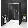 Gelco Sigma - Sprchové dvere Simply dvojdielne 140 cm, Coated Glass, lesklý hliník/číre sklo GS1114