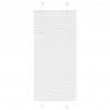 vidaXL plisovaná roleta biela 65x150 cm šírka látky 64,4 cm