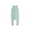 Celoročný spací vak s nohavicami Sleepee Melange Grey/Mint S