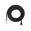 Flexo šňůra gumová 2x1,5mm2 3m černá EMOS S03330