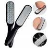 Obojstranná kovová škrabka na päty, pilník na nohy, pemza, laserový pilník na pedikúru