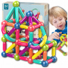 Magnetické kocky STEM magnetic sticks sada magnetických kociek pre deti kreatívna sada urob si sám 64