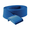 Módny farebný opasok K-Up - modrý, 130
