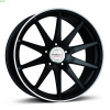 Disk Borbet GTX 8.5x20 ET35 5x112 black rim polished matt