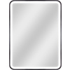 Hopa BORKEN BLACK obdĺžnikové zrkadlo s Led podsvietením 60x80 cm OLNZBOR6080B