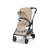 CYBEX Športový kočík Melio Carbon Almond Beige Gold