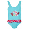 Detské plavky - Single -kus Playshoes outfit. 128 Pink, tyrkysová (Playshoes Girls 'Plave Trunks 122/128 FAA)