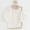 Dojčenská košieľka New Baby Classic II hviezdy béžové - 62 (3-6m)