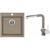 Set Sinks G854 (dřez Viva 455 Truffle 54 + baterie Mix 3 P Truffle 54)