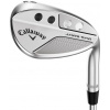 Golfová palica Wedge Callaway Jaws Raw Chrome Steel Ľavá ruka, 10°, 58°, S, Wedge Flex, Oceľ, True Temper Dynamic Gold Spinner 115 g Steel