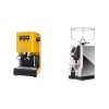 Gaggia New Classic EVO, yellow + Eureka Mignon Specialita, CR chrome