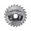 EXTOL PREMIUM kotúč pílový s SK plátkami 160x2,0x30mm 24T 8803214
