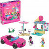 Mega Bloks Barbie Kabriolet a stánok so zmrzlinou
