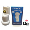 DI-WAY LNB SINGLE 0,1 dB, WHITE LEOPARD LINE