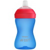 Fľaša na pitie pre deti Philips AVENT Hrnček 300 ml chlapec, jemná náustok (8710103826286)