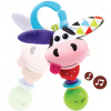 Hračka na kočík Yookidoo - Hudobné zvieratko - Kravička (7290107721325)