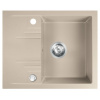 Novaservis Drezy - Granitový drez 580x480 mm, Piesková, DRGM48/58SA