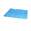 Univerzálna plachta 75 g/m2, 4 x 6 m, modrá, odolná voči UV žiareniu (Odolná a vodeodolná univerzálna plachta, vyrobená z polyetylenu HDPE, s dvojstrannou lamiánciou LDPE, poskytuje čo najlepšiu ochra