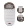 Petite&Mars Set zimný Comfy 4v1 Furry Champagne Shower