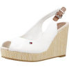 Tommy Hilfiger Sandále ICONIC ELENA SLING BACK Biela