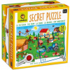 Puzzle Ludattica - Secret Puzzle s lupou, Farma (20293)