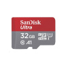 Karta SanDisk MicroSDHC 128 GB Ultra (120 MB/s, A1 Class 10 UHS-I ) + adaptér SDSQUAB-128G-GN6IA