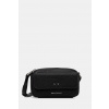 Armani Exchange listová kabelka dámska z imitácie kože XW001547.AF17019 čierna ONE SIZE