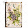 Flower Vintage Sign Tin Home Decor Retro (Flower Vintage Sign Tin Home Decor Retro)
