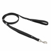 Hurtta Weekend Warrior Standard Leash II Raven 180x2cm - vodítko na venčenie psov - čierne