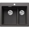 Blanco Pleon 6 Split Granitový drez - Sivá skala
