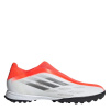 adidas X Speedflow.3 Laceless Turf Boots Unisex Cloud White / Iron Metallic / 9 (43.3)