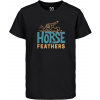 detské tričko HORSEFEATHERS JOYRIDE YOUTH T-SHIRT Black XL
