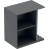 Geberit iCon Bočný prvok 37 x 40 x 27,3 cm, lávový mat 502.325.JK.1