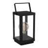 Retro a vintage svietidlo EGLO BRADFORD 1 table black 43623