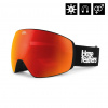Horsefeathers Snowboardové brýle Horsefeathers, Scout black/mirror red 2025/26