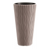 Kvetináč Prosperplast SANDY SLIM mocca 39 cm