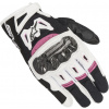 Rukavice STELLA SMX-2 AIR CARBON, ALPINESTARS, dámske (čierne / biele / fialové, vel. L)