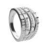 Luxusný strieborný prsteň zn. Diamonfire R3782