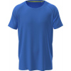 Active 140 Raglan - Crew neck Tričko STEDMAN, modrá Bright Royal, L