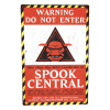 Trick Or Treat Studios Krotitelia duchov Kovový znak Spook Central