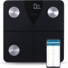 Salente SlimFit, osobní diagnostická fitness váha, Bluetooth, černá SLIMFIT-BK