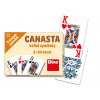 DINO CANASTA – velké symboly | 2×54 karet (Dino)