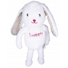 Plyšová hračka Králíček Sweety, 38cm, bílý (18667601)