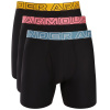 Under Armour Perf Tech 6in 3 Pack - Black/Blue/Yellow/Pink - men´s L