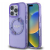 Guess IML kvetinový kryt s venčekom a MagSafe na iPhone 16 Pro Max (GUHMP16XHFWFCU) - fialový KF2340613